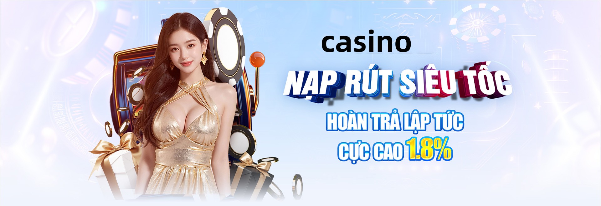 Hình ảnh quảng cáo của vvvwin hiển thị nền tảng và các lợi ích