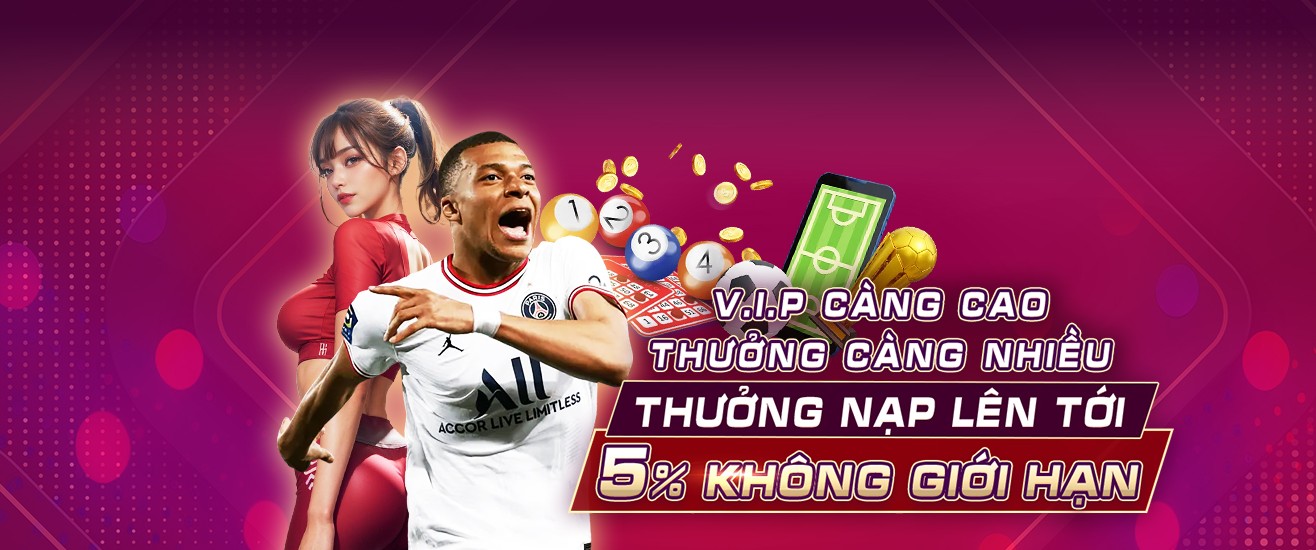 Hình ảnh quảng cáo của vvvwin hiển thị nền tảng và các lợi ích