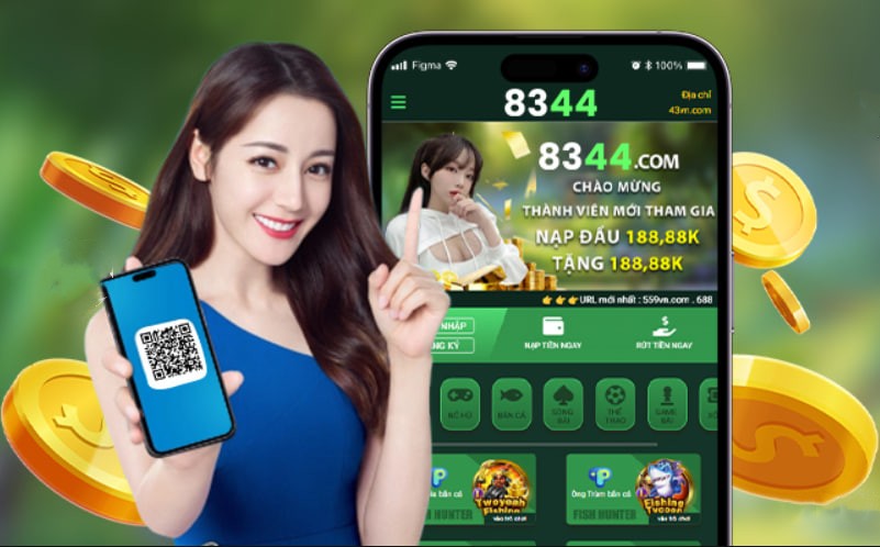 Hình ảnh quảng cáo của vvvwin hiển thị nền tảng và các lợi ích