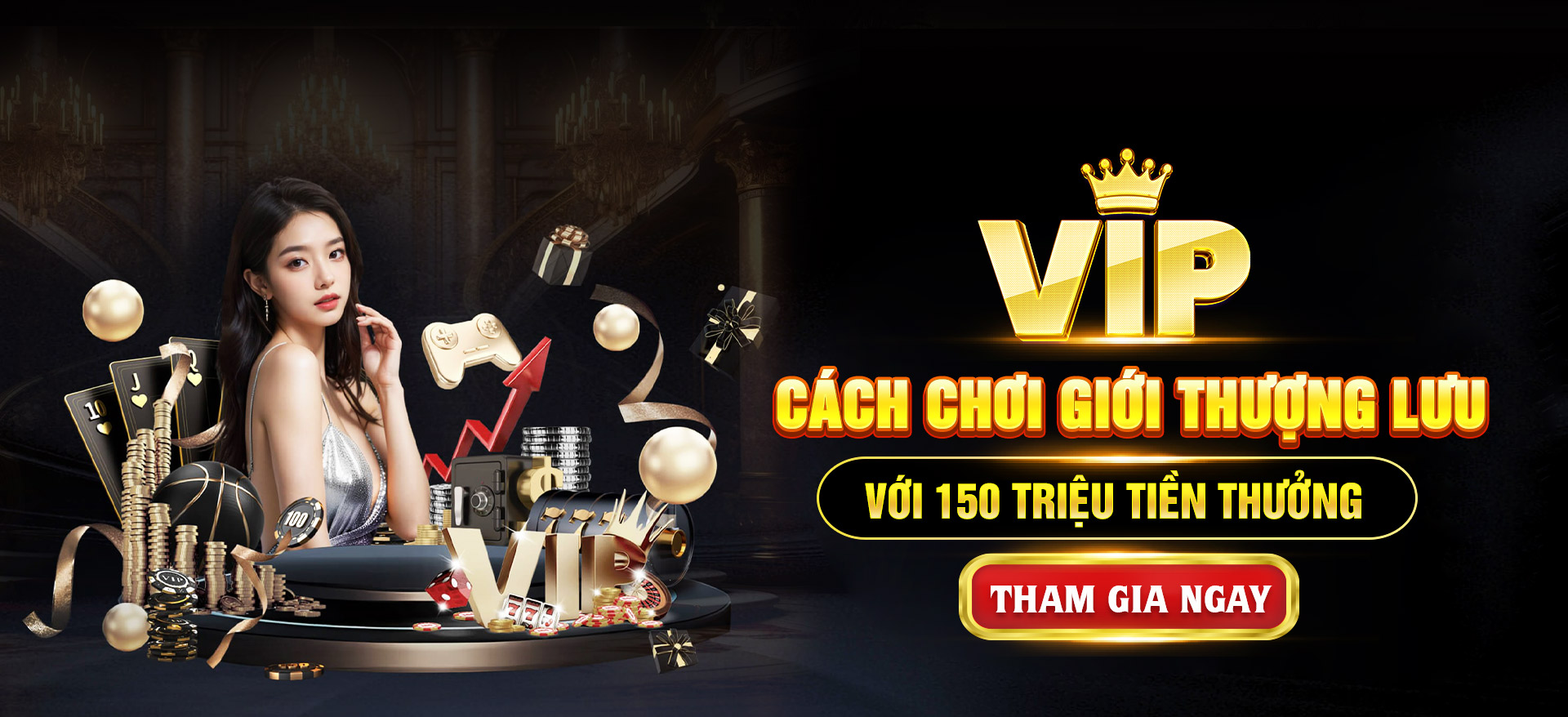 Hình ảnh quảng cáo của vvvwin hiển thị nền tảng và các lợi ích